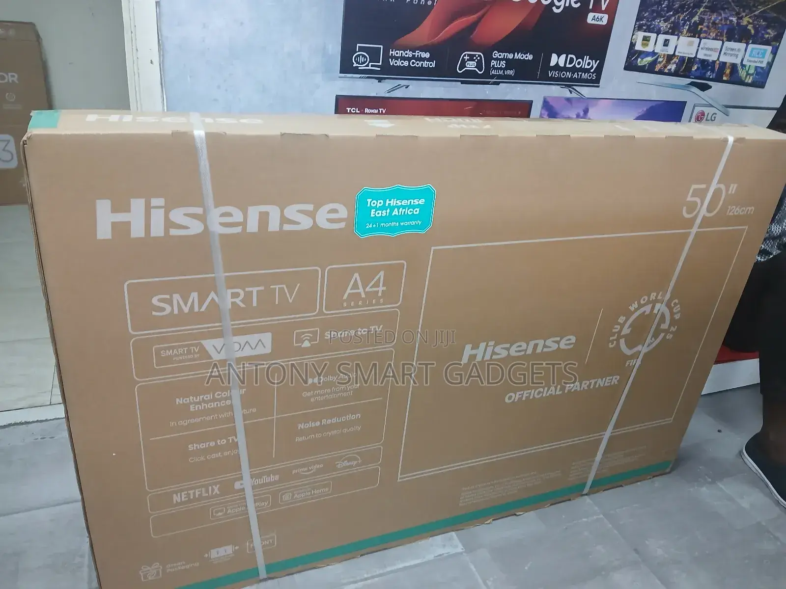 Hisense 50a4qken FHD Smart Tv A4k