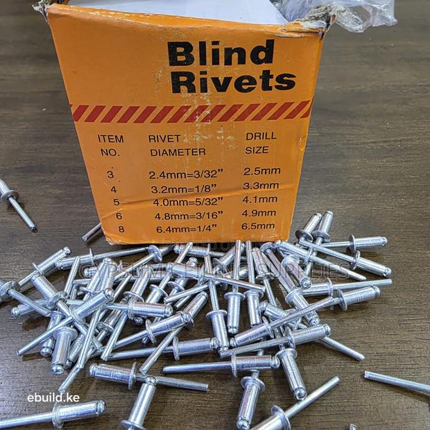 Pop Blind Rivets 3/16 ,1/2 Inch - thumbnail 2