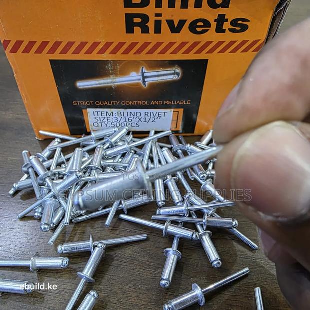 Pop Blind Rivets 3/16 ,1/2 Inch - thumbnail 5