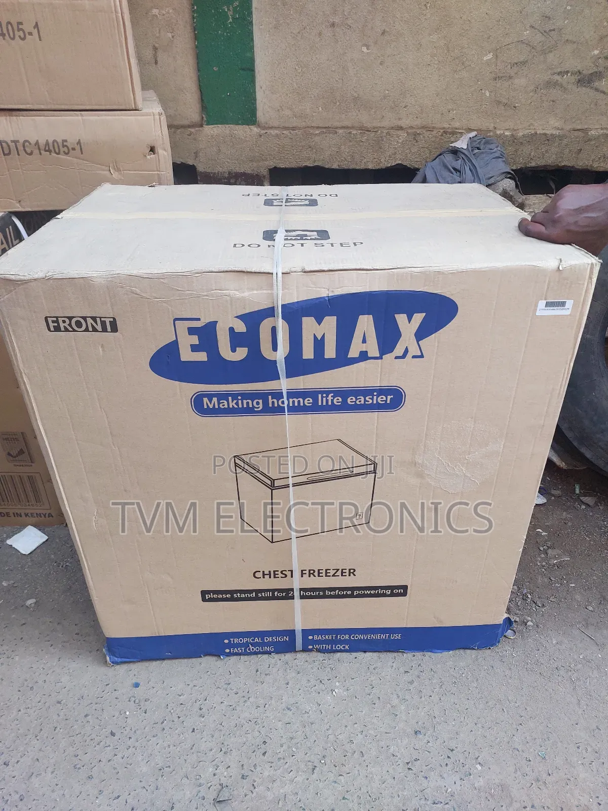 Ecomax 219l Deep Chest Freezer Energy Effecient 3 Star Rated Freezer