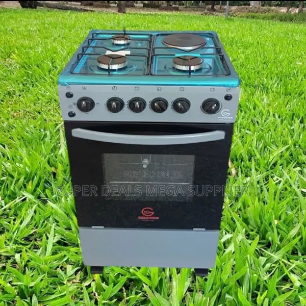 Compact Fit Eurochef 3 Gas Burners + 1 Electric Plate 50x55cm Cooker