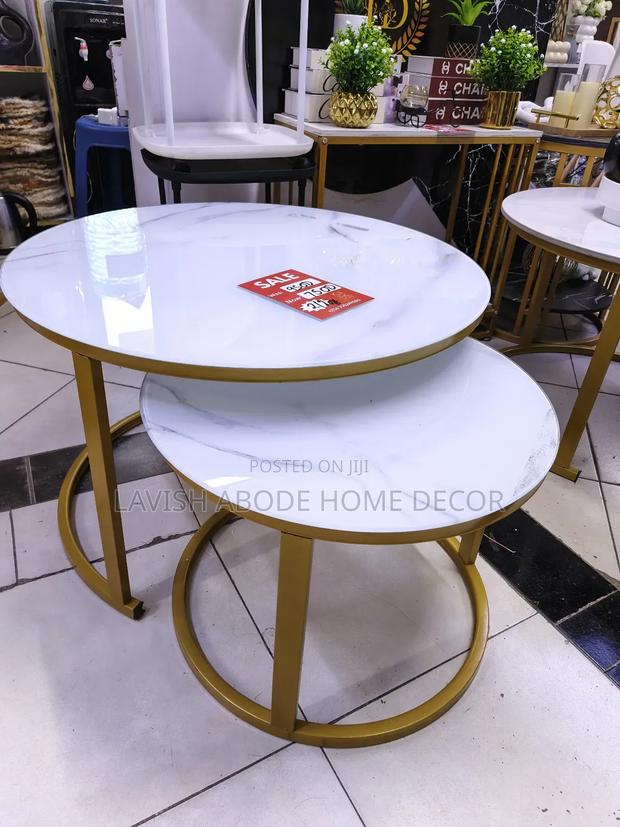 Glass Mabble Coffee Table - thumbnail 2