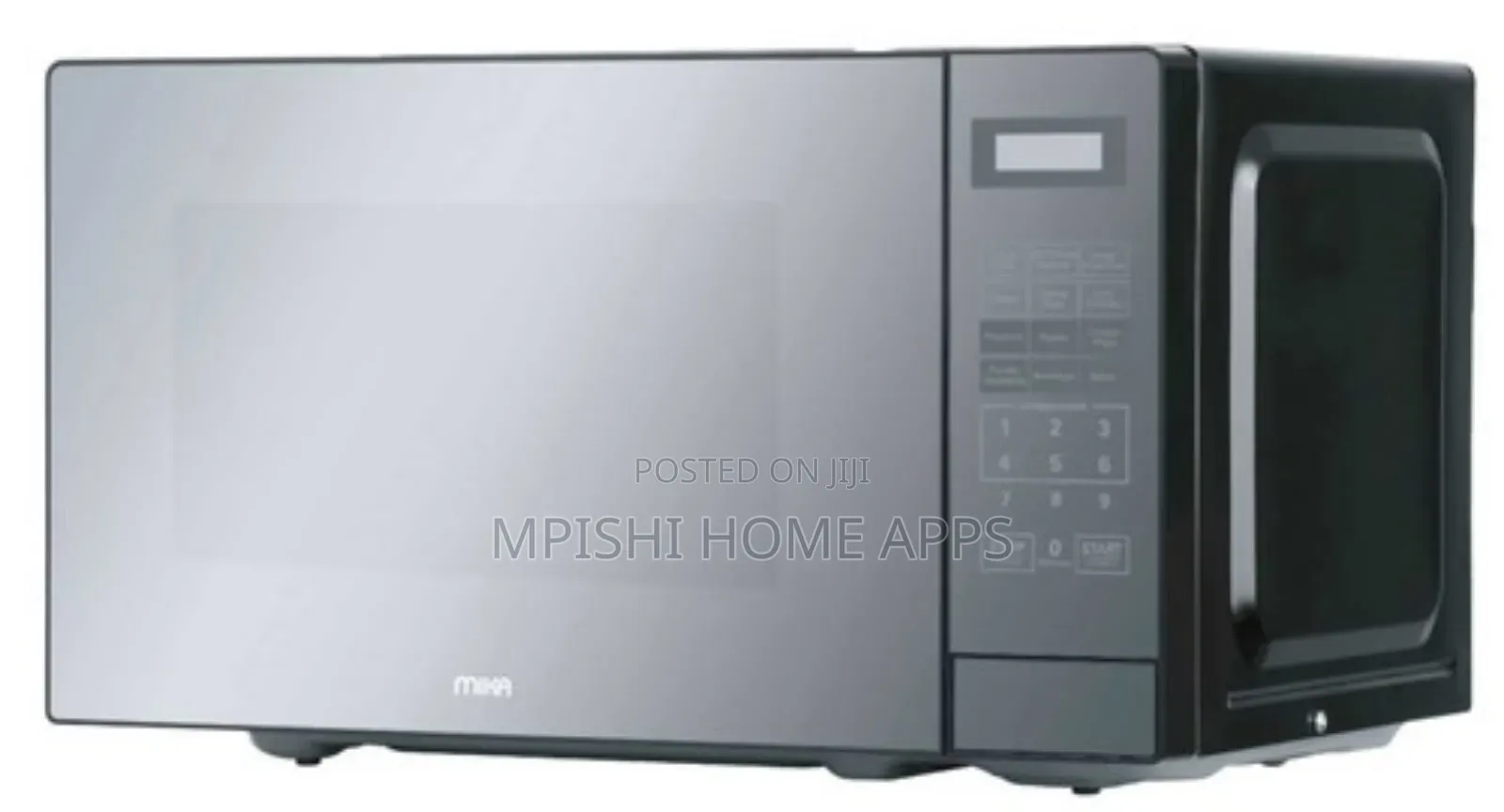 Mika Microwave Oven, 20l, Digital, With Grill (Combi), Mirror Black