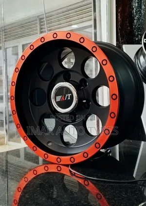 15inches*8j Red Lip Rims