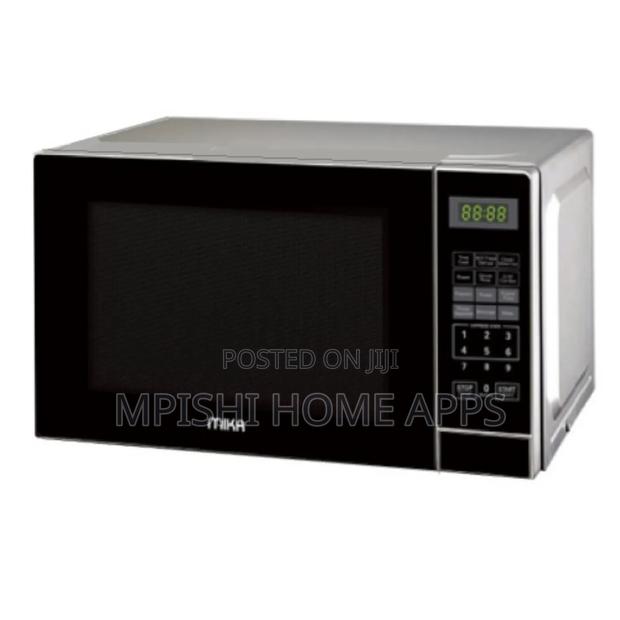 Mika Microwave Oven, 20l, Digital, Solo, Silver - main view