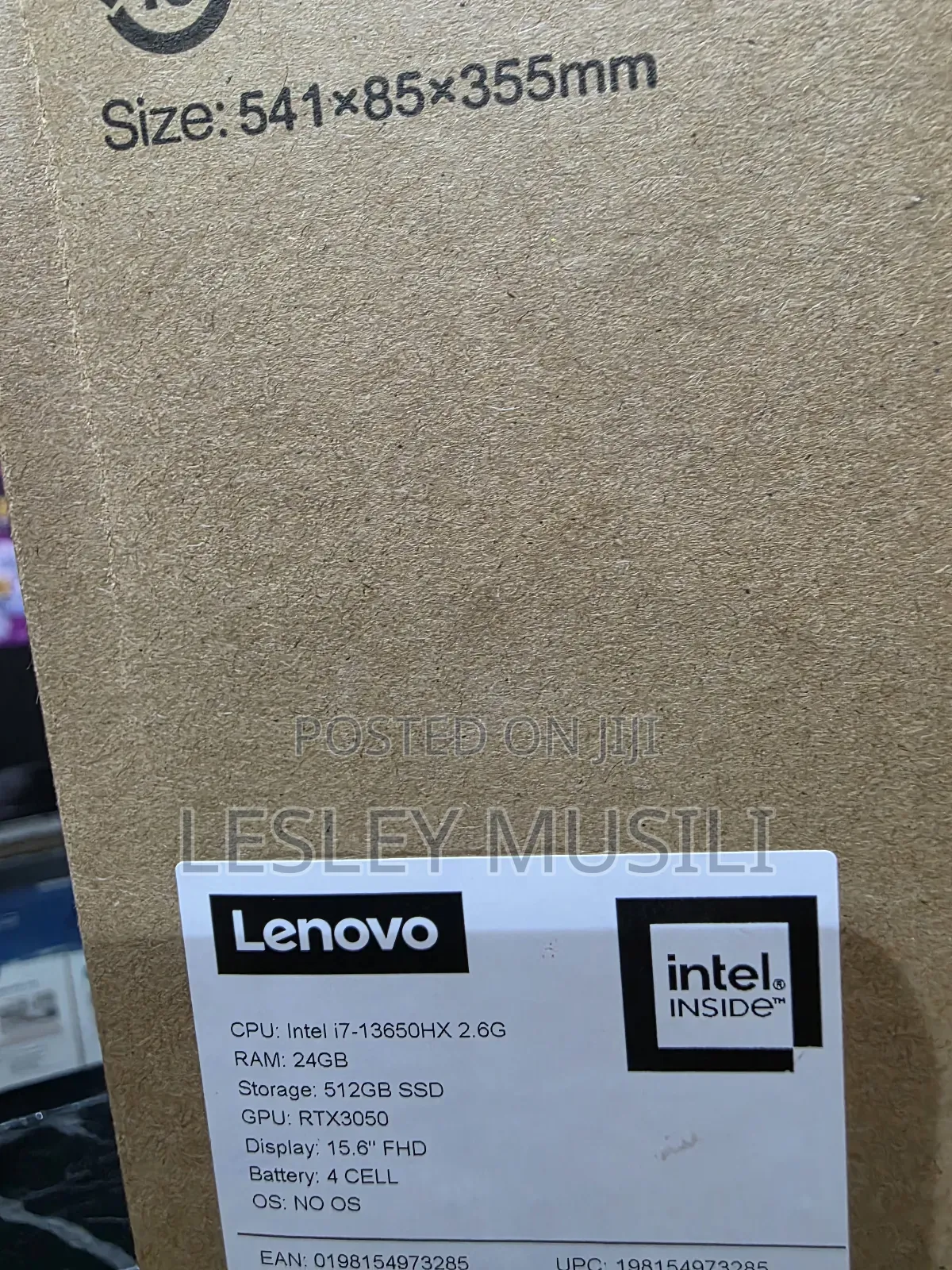 New Laptop Lenovo 24GB Intel Core I7 SSD 512GB