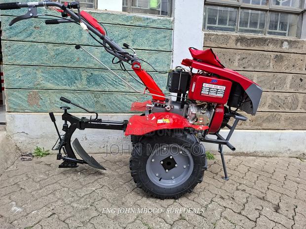 Diesel Power Tiller Machine . - main view
