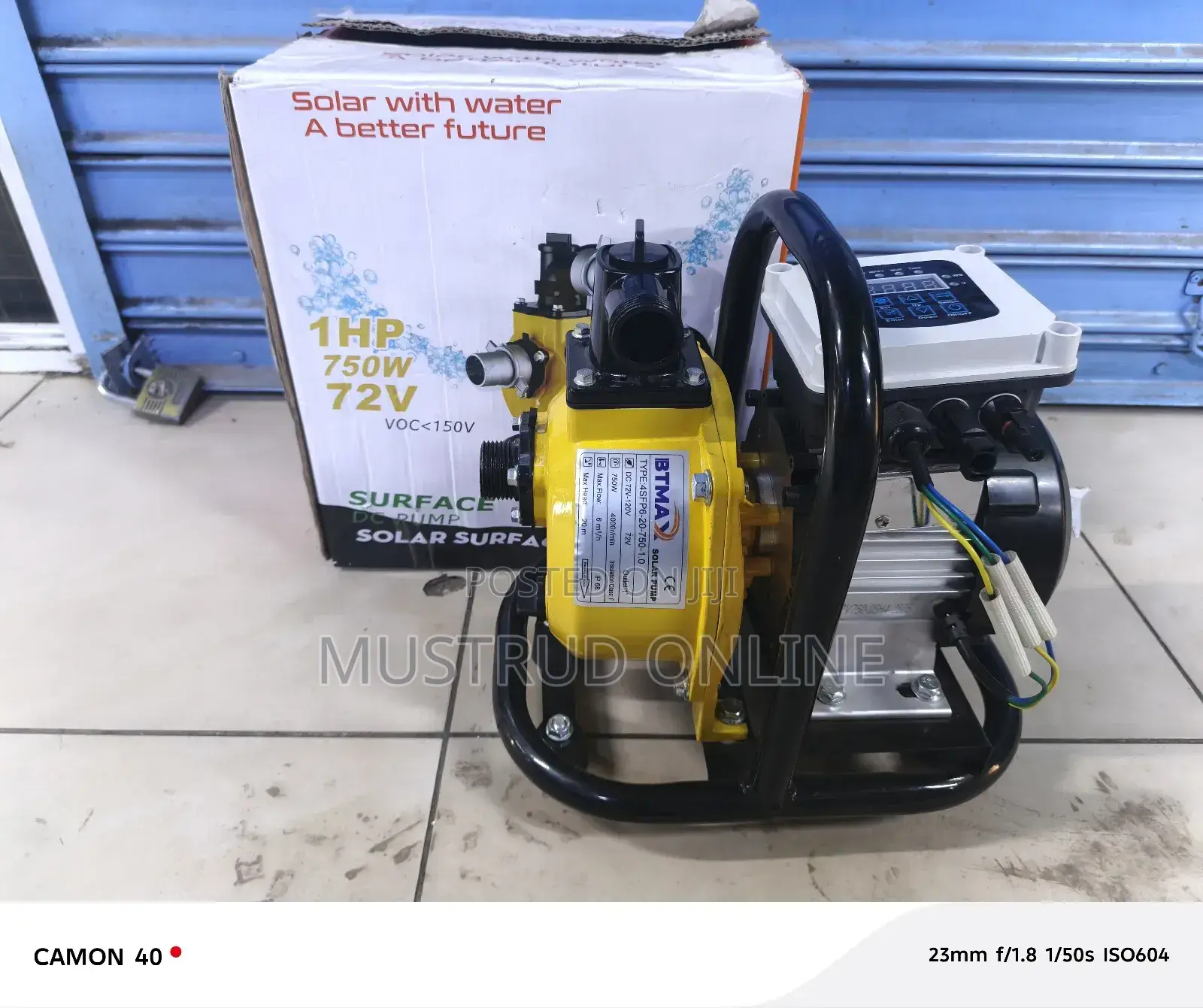 750w Solar Water Pump