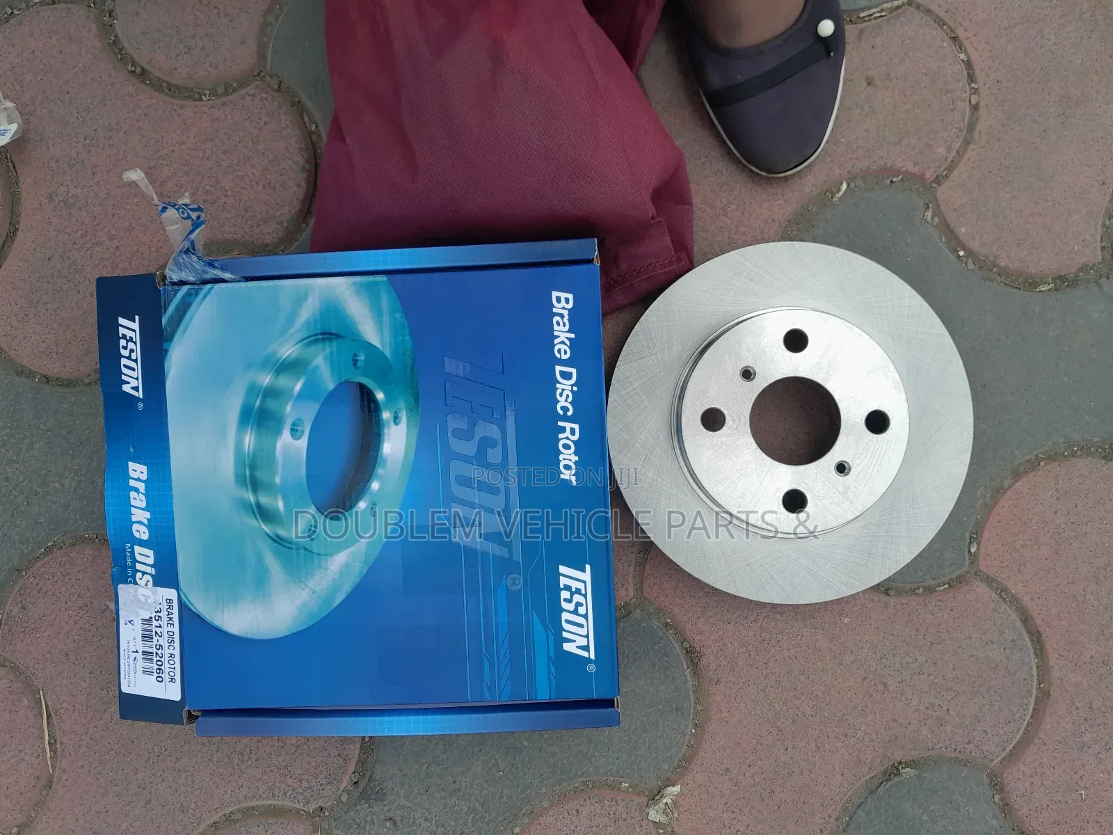 Brake Disc Rotor Toyota Probox 2003,2004,2005/Old Model 13512-52060