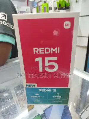 New Xiaomi Redmi 15 5G 256 GB Black
