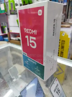 New Xiaomi Redmi 15 5G 256 GB Black