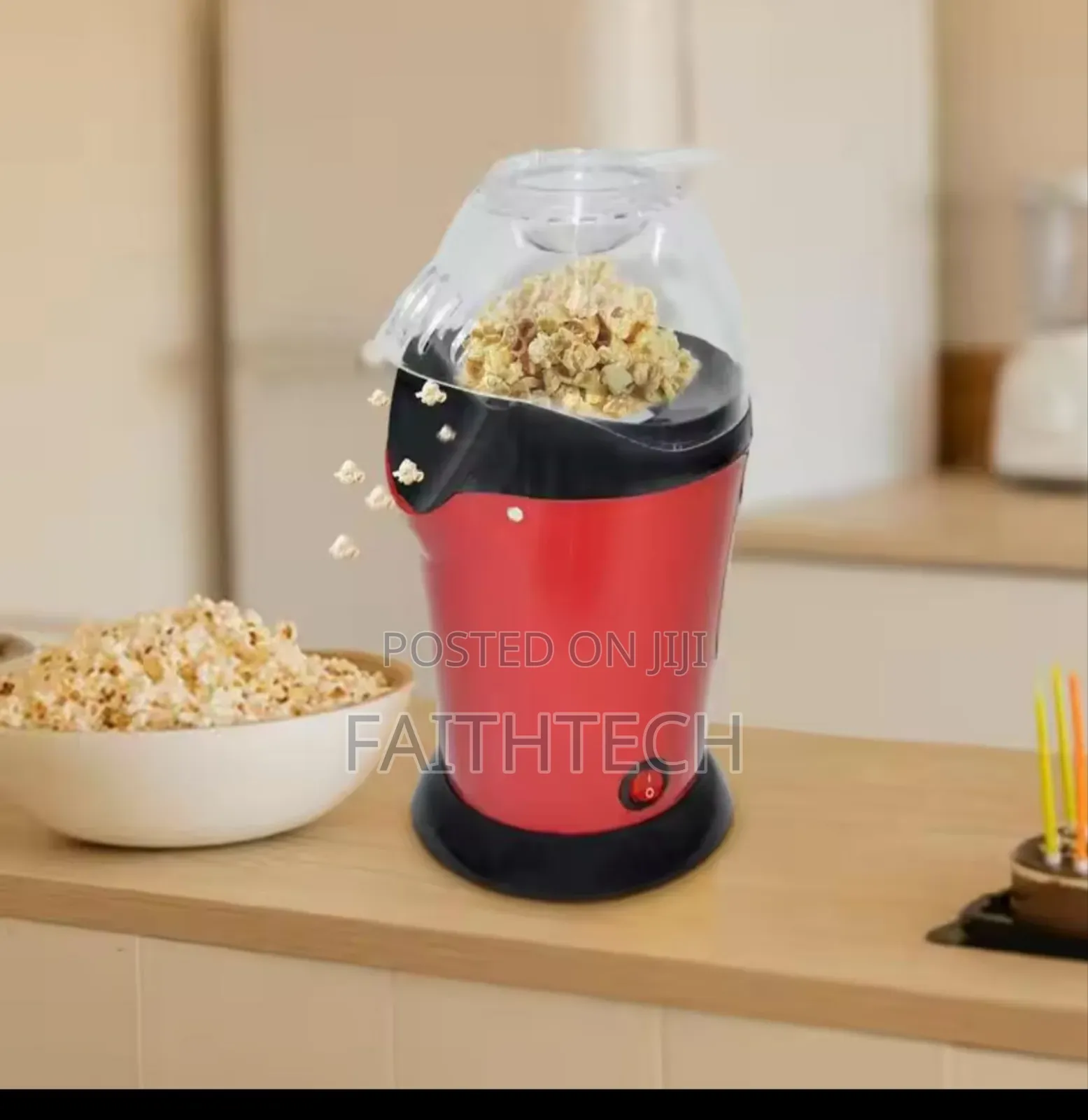 Oil Free Popcorn Maker