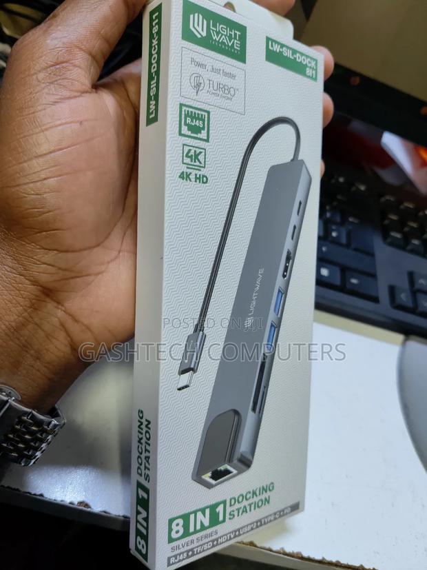 Lightwave 8-in-1 Usb-C Docking Station - main view