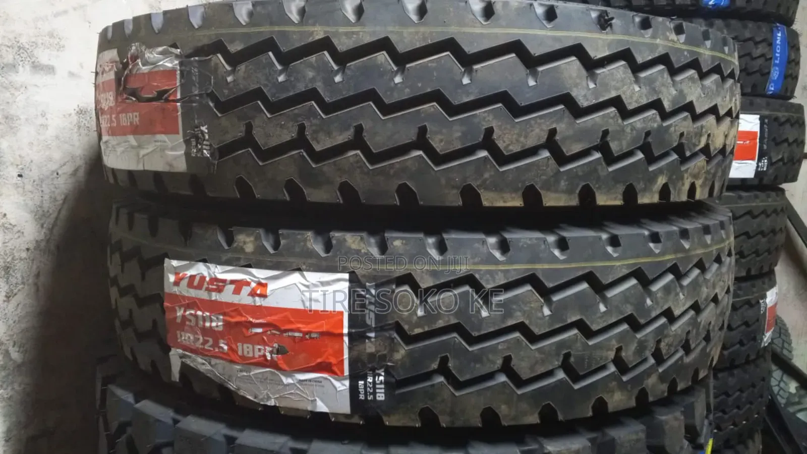 11r22.5 Yusta Truck Tyre 18 Ply