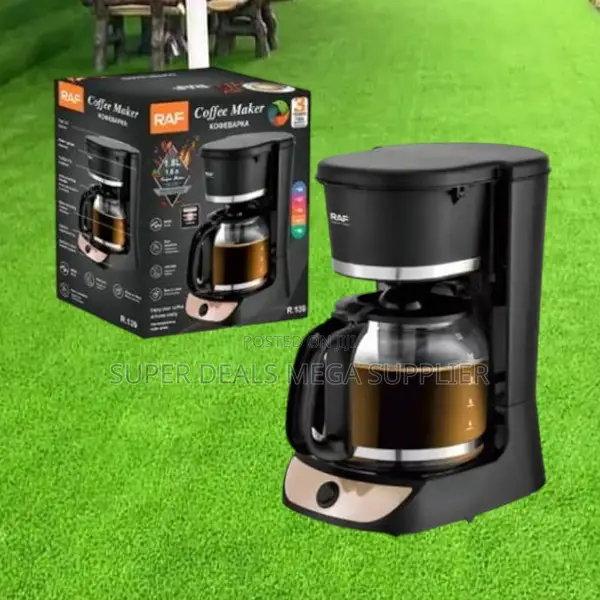 Electric 900 Watts Coffee Machine 1.8l Anti Drip Glass Jug Brewer