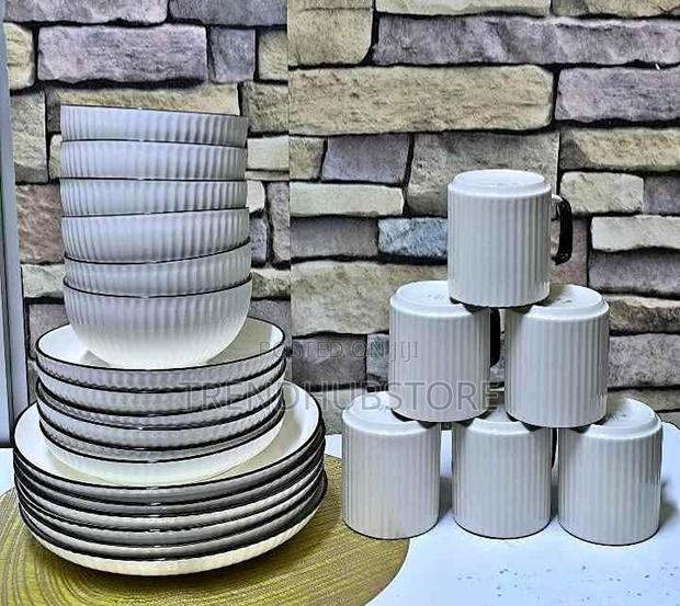 Special Offer! Premium 18pcs Japanese Ceramic Dinner Set