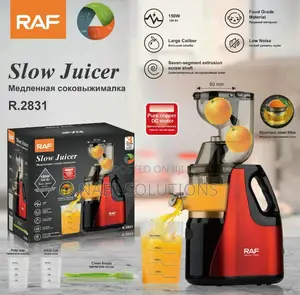 Slow Juicer Raf - 3 Year Warranty