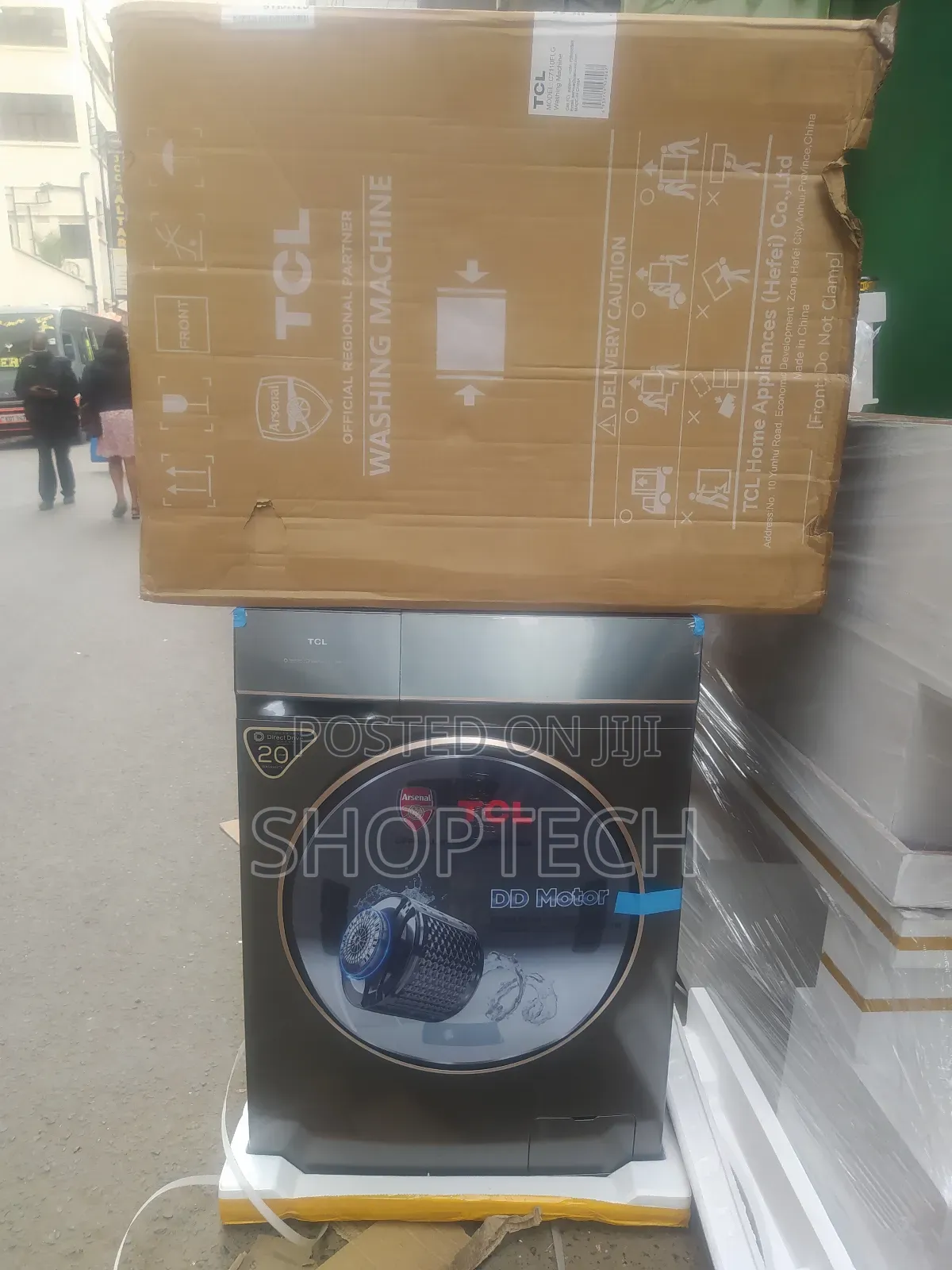 Tcl Washing Machine Front C7110 Flg 10kg Wash And Spin