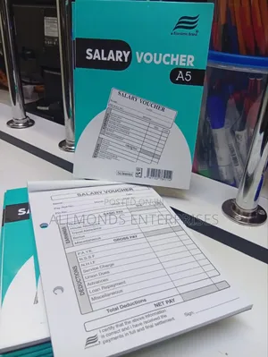 Economics A5 Salary Voucher