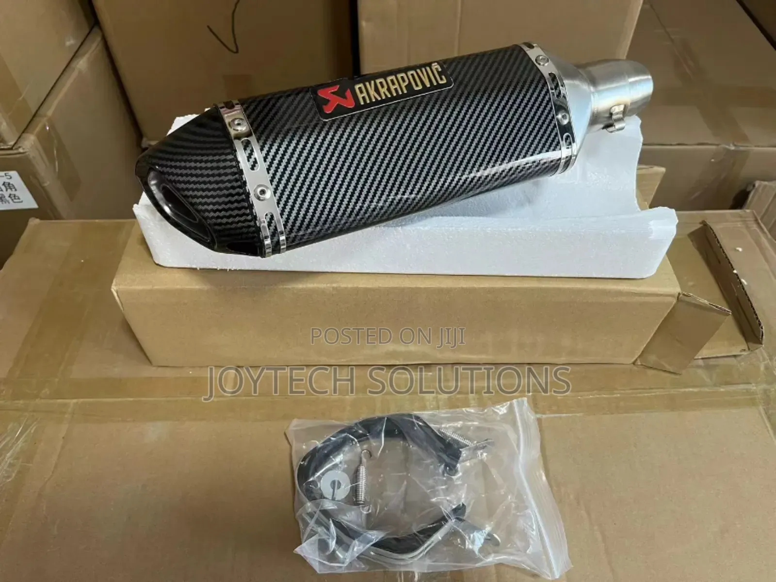 Durable Stainless Steel Motorcycle Exhaust Muffler