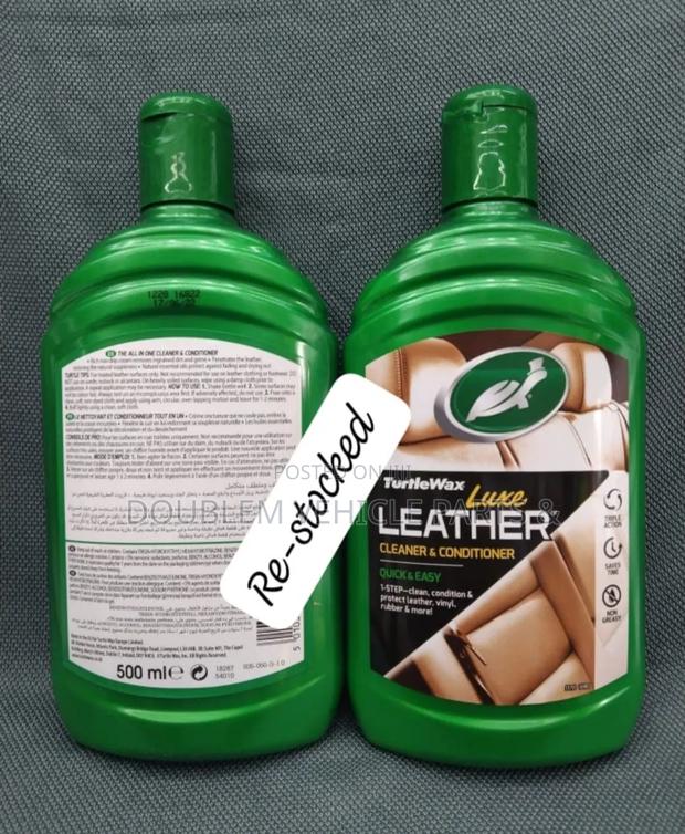Leather Cleaner Turtle Wax Cleaner Conditions/Shines Rubber/Vinyl