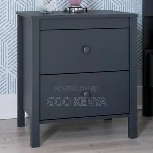 Home Cabinet; Wooden Bedside Cabinet With Multiple Drawers