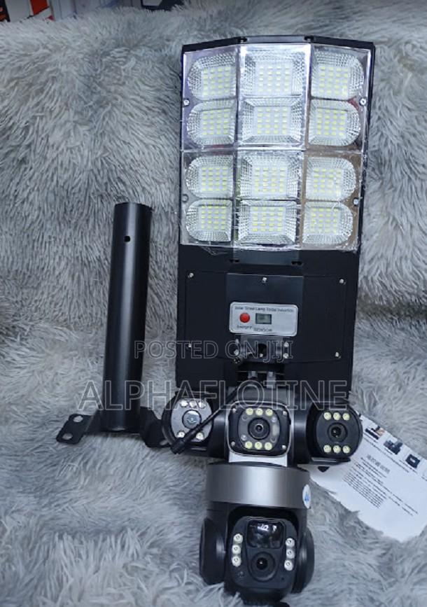 V-380 Pro 4g Triple(3) Lens Floodlight Solar PTZ Camera