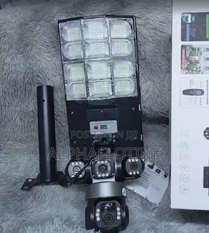 4g Sim Card Triple Lens Floodlight Solar PTZ Camera