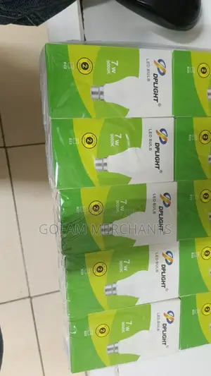A Pack of 5 Pieces 7 Watts Dc Bulbs Dp Light
