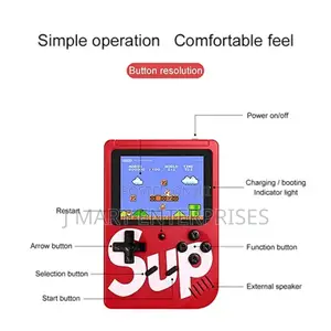 400 in 1 Retro Game Box Console Handheld Classical Game Pad Box