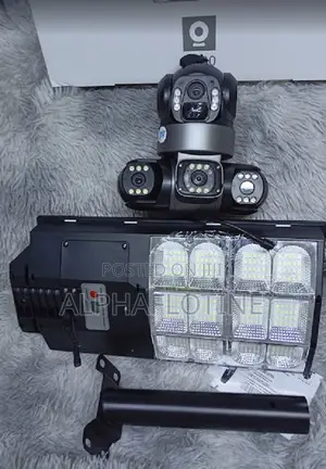 Triple Hd Lenses V380 Pro 4g Floodlight Solar PTZ Camera