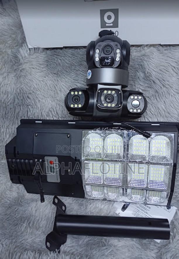 Triple Hd Lenses V380 Pro 4g Floodlight Solar PTZ Camera