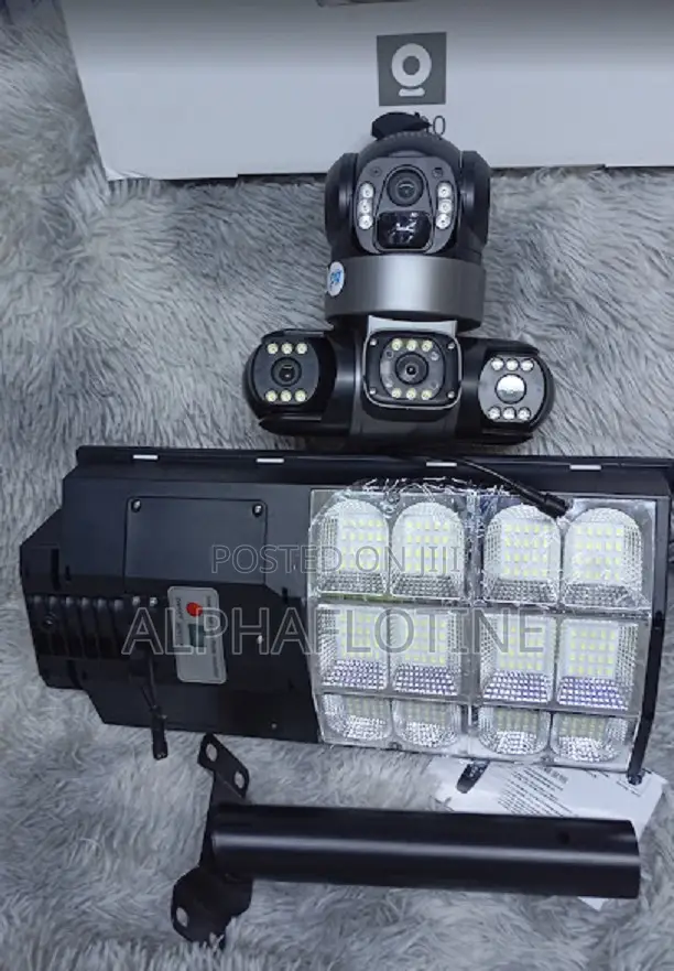 Triple Hd Lenses V380 Pro 4g Floodlight Solar PTZ Camera