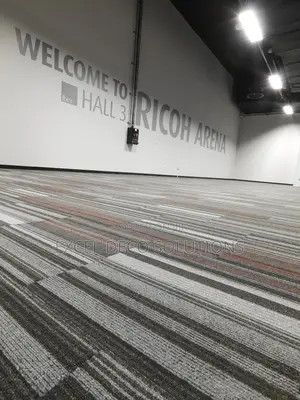 Heavy-Duty Carpet Tiles for Office Commercial Spaces