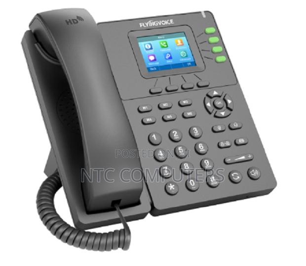Flyingvoice P21p Color Screen Business Ip Phone – Hd Voip Phone