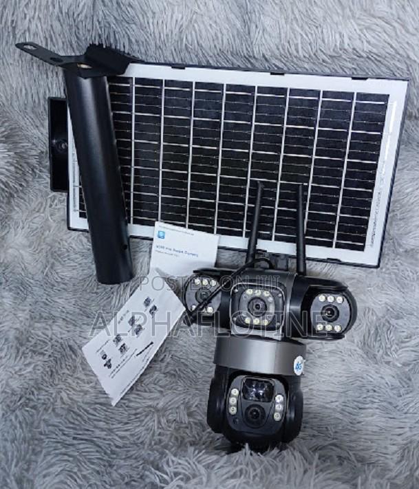 180 Watts Solar Camera 4g Enabled Street Flood Lighting - main view