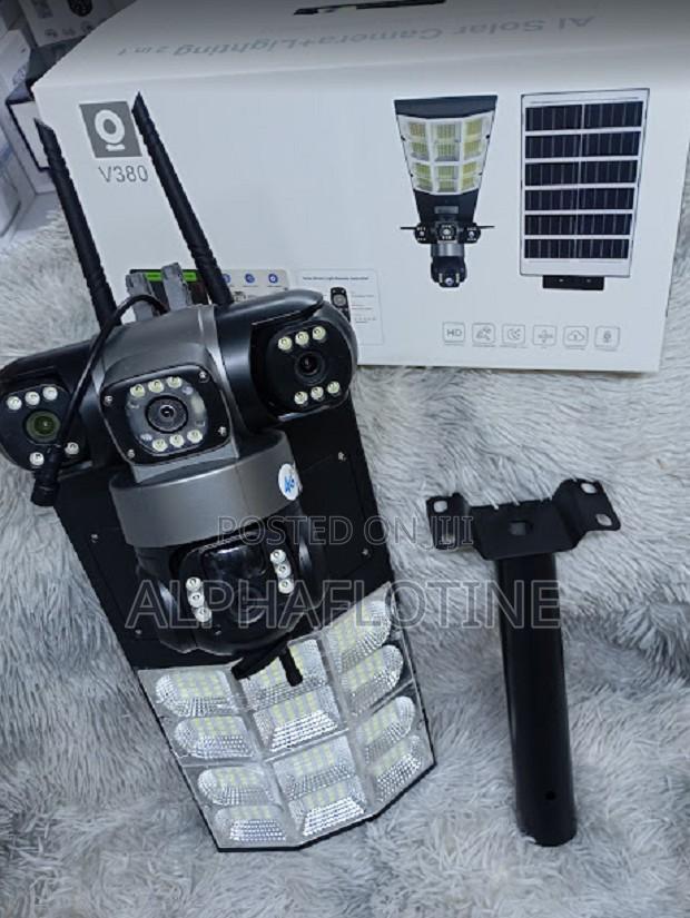 2-in-1 Solar Street Light Camera
