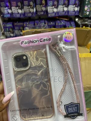 Lukap Marble Wrist Strap Chain Phone Case for iPhone 13 - thumbnail 2