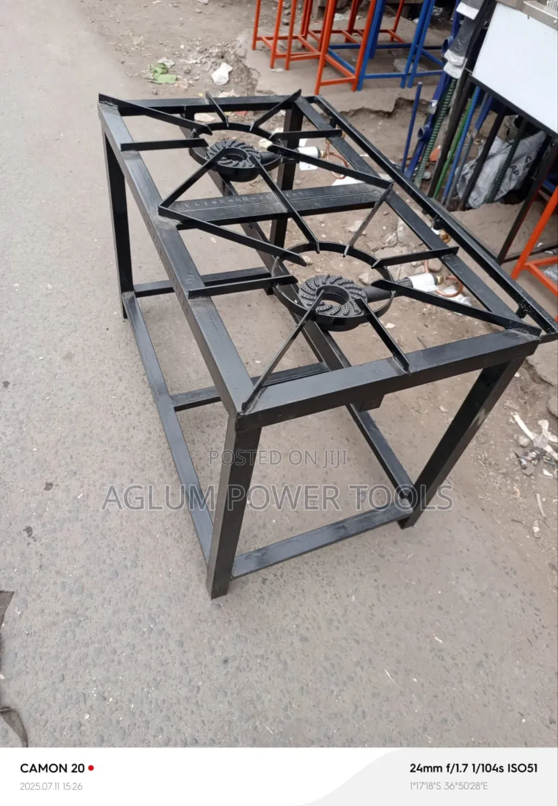 Juakali 2 Burner Metal