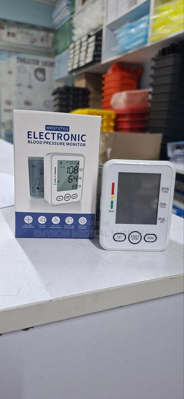 Wrist Blood Pressure Monitor