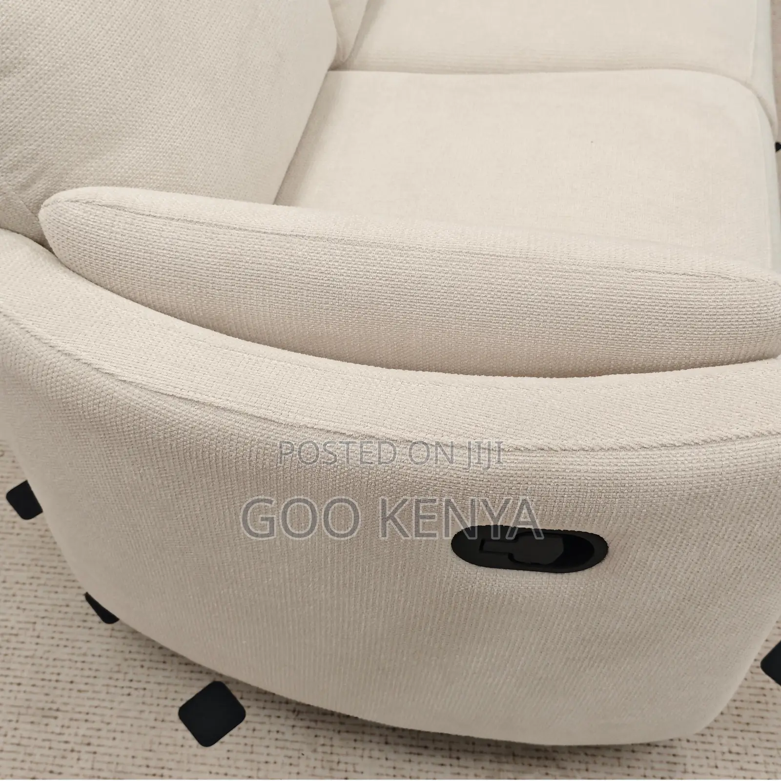 Home Sofa; Adjustable Reclining Leather Sofa With Comfort Cushions
