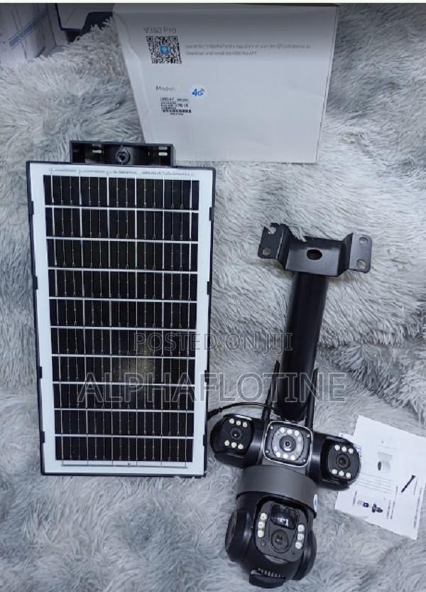 Solarlight V380pro Integrated Solar Street Lights180w With CCTV Camera