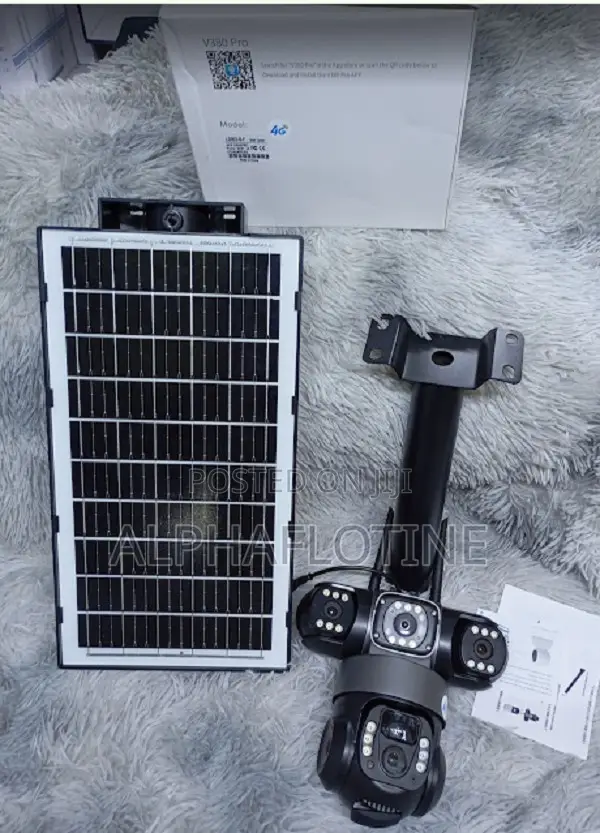 Solarlight V380pro Integrated Solar Street Lights180w With CCTV Camera