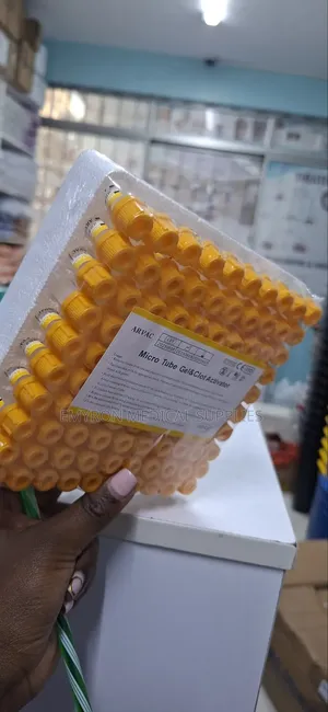 Mini Tube Vacutainers Yellow
