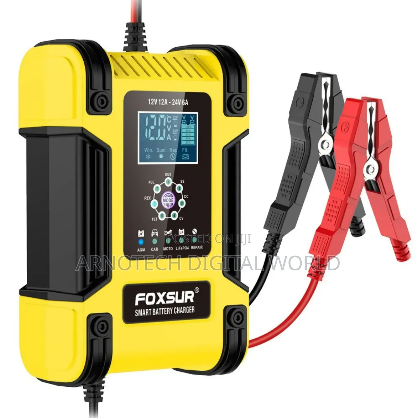 12v /24v Intelligent Charger: Lithium ,Lead-acid Battery Charger