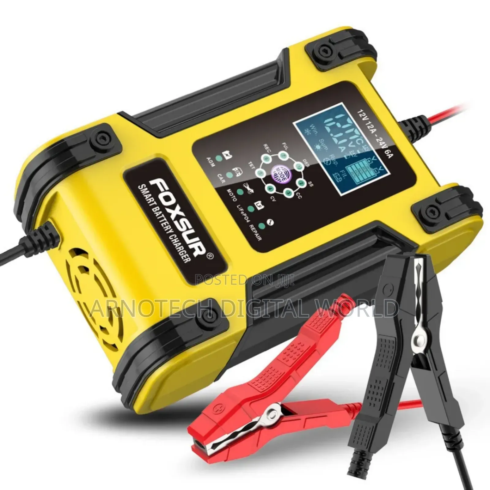 12v /24v Intelligent Charger: Lithium ,Lead-acid Battery Charger