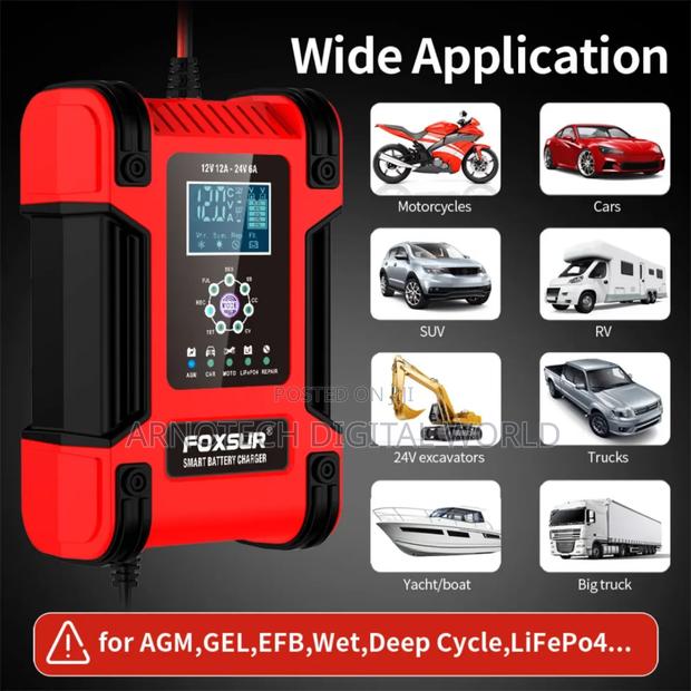 12v/24v Full Automatic Battery Charger - thumbnail 6