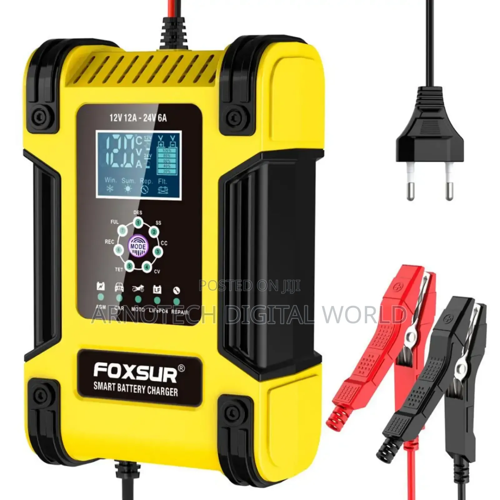 Intelligent Universal 12v/24v Battery Charger