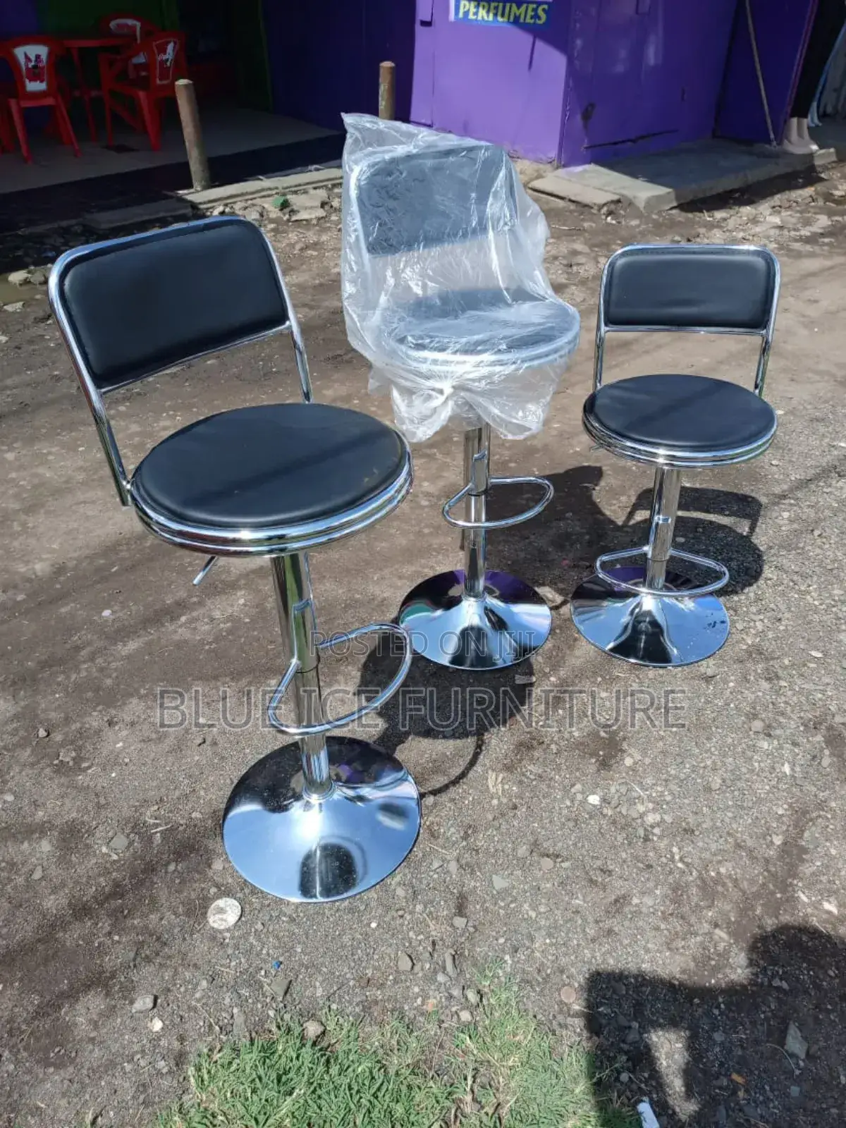High Adjustable Stool