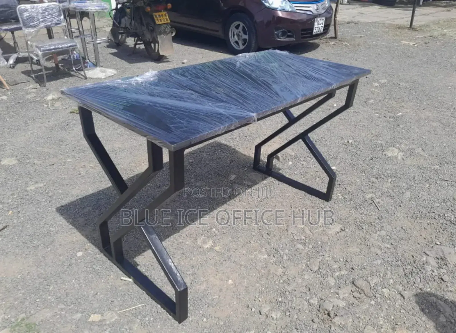All Black Working Table